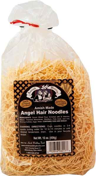 Amish Wedding® 16 oz. Amish Made  Angel Hair Noodles