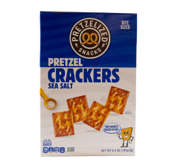 Pretzelized 6.5 oz. Sea Salt Pretzel Crackers