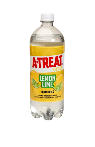 A-Treat® 33.3 fl. oz. Lemon Lime Seltzer