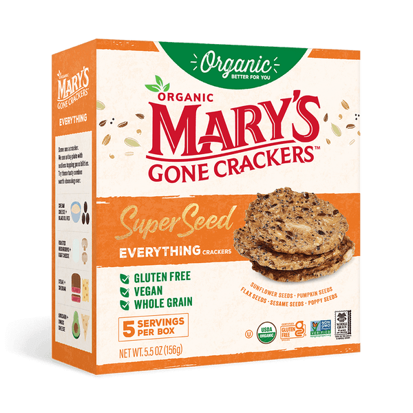 Mary's Gone Crackers 5.5 oz. Super Seed Everything Crackers