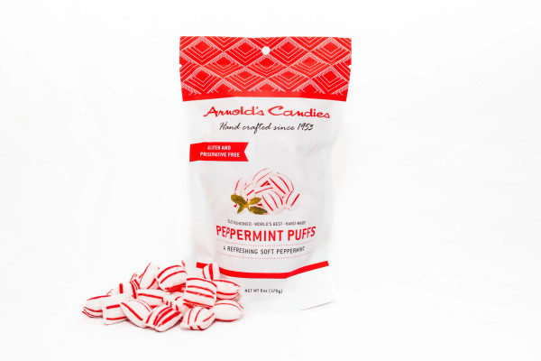 Arnold's Candies 6 oz. Peppermint Puffs