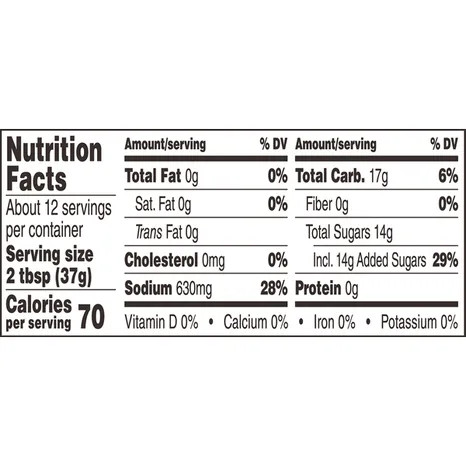 Buffalo Wild Wings 12 fl. oz. Sweet & Sour Sauce