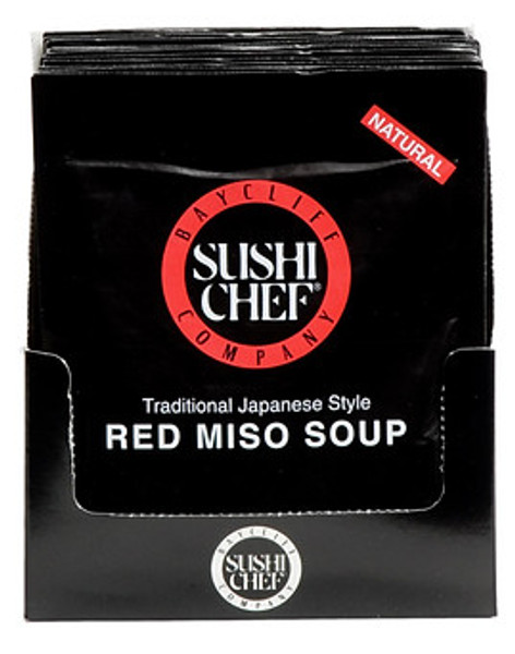 Sushi Chef 33 oz. Traditional Japanese Style Red Miso Soup