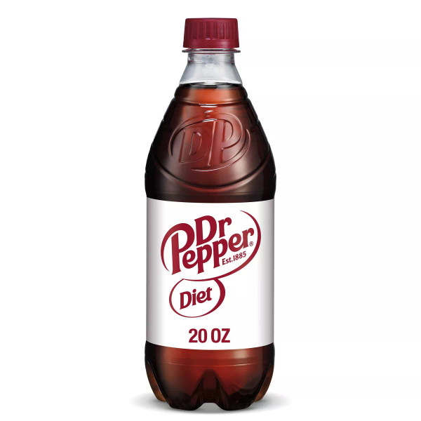 Diet Dr. Pepper 20 fl. oz. Soda Pop