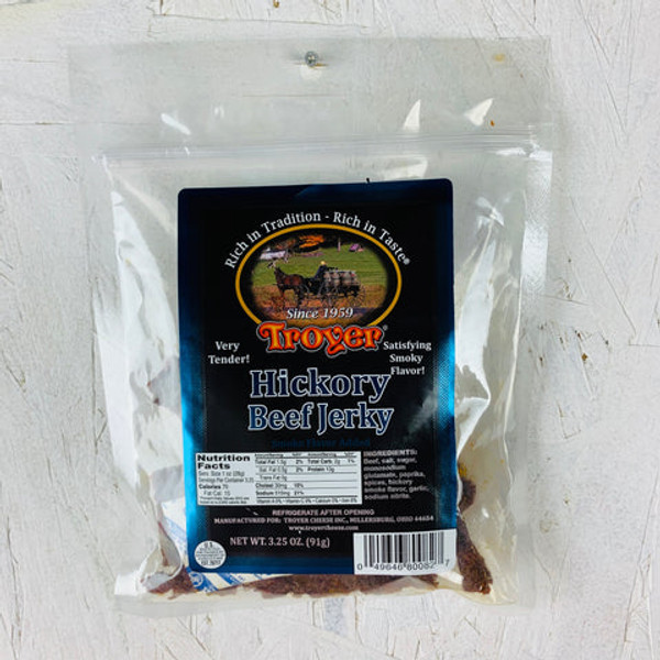 Troyer 3.25 oz. Hickory Beef Jerky