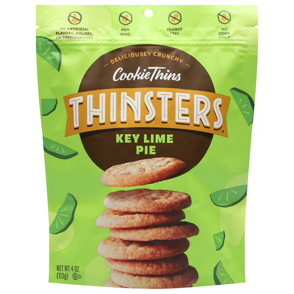 Thinsters 4 oz. Key Lime Pie Cookie Thins