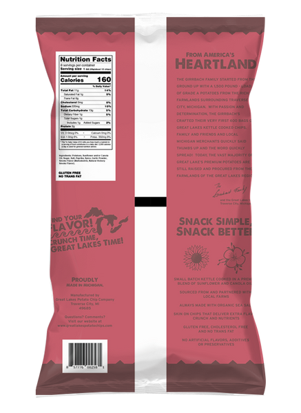 Great Lakes 1.375 oz. Barbeque Potato Chips (40 Pack)