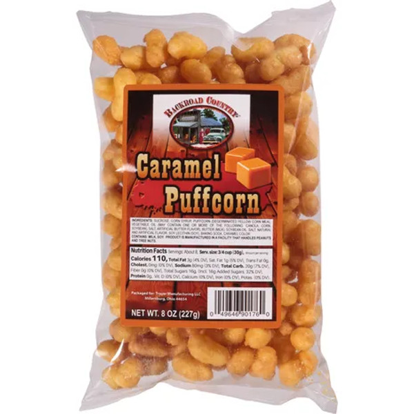 Backroad Country® 8 oz. Caramel Puffcorn