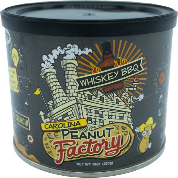 Carolina Peanut Factory 10 oz. Whiskey BBQ Peanuts