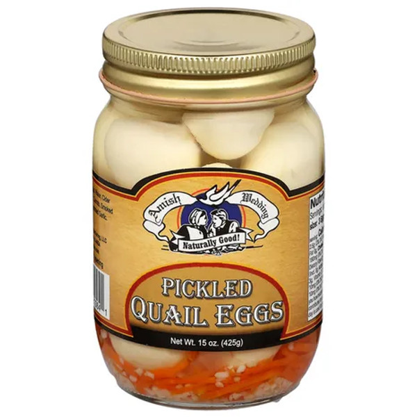 Amish Wedding® 15 oz. Pickled Quail Eggs