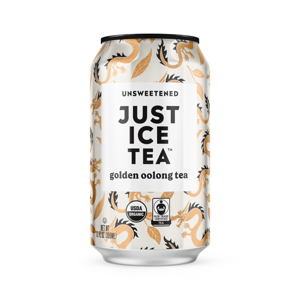 Just Ice Tea 12 fl. oz. Organic Golden Oolong Tea (12 Pack)
