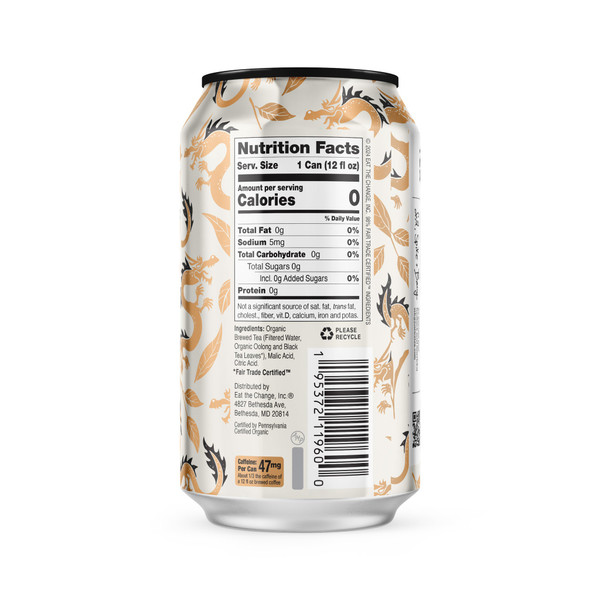 Just Ice Tea 12 fl. oz. Organic Golden Oolong Tea (12 Pack)