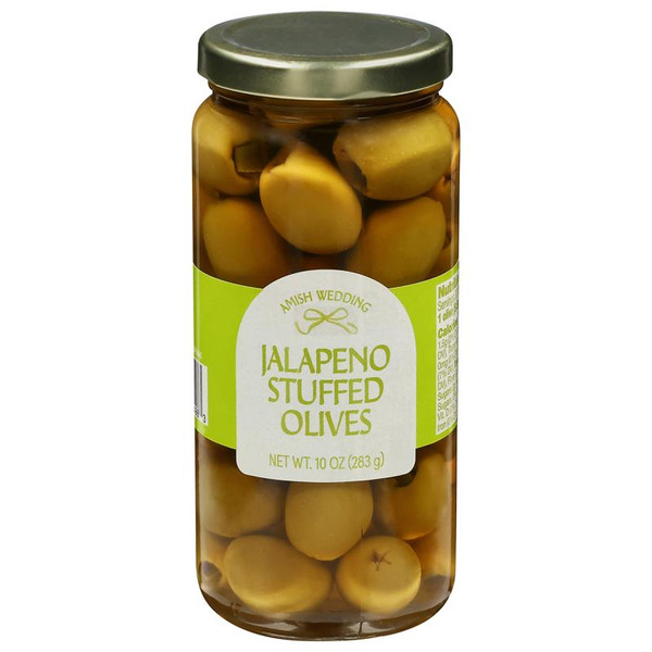 Amish Wedding® 10 oz. Jalapeno Stuffed Olives