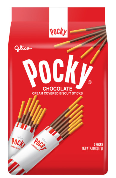 Pocky 4.13 oz. Chocolate Cream Covered Biscuit Sticks
