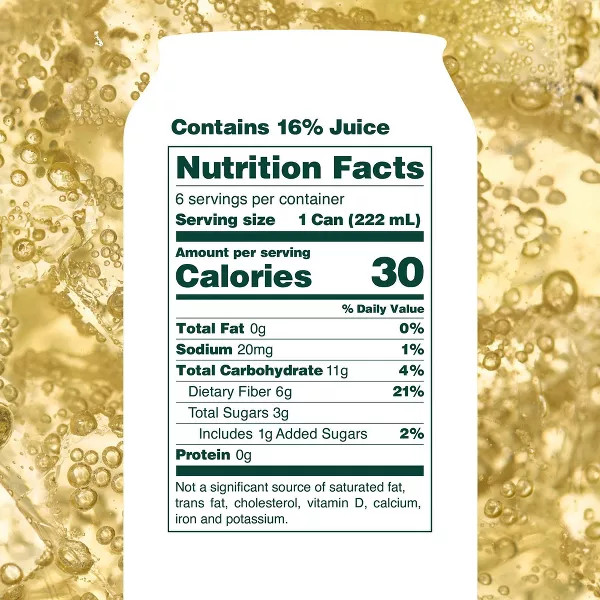 OLIPOP® 7.5 fl. oz. Mini Ginger Ale Prebiotic Soda (6 Pack)