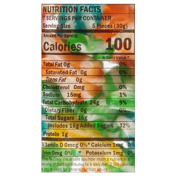 Backroad Country® 8 oz. Gummi Swirly Fish Bag