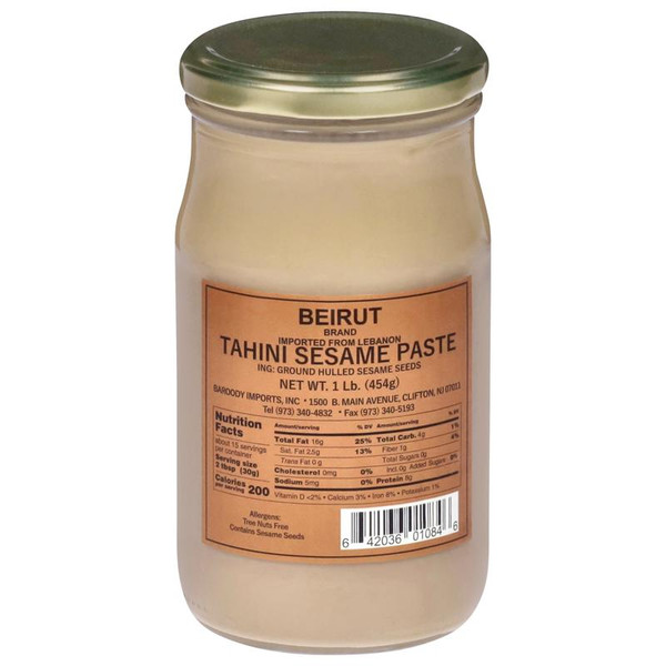 Beirut Brand 16 oz. Tahini Sesame Paste