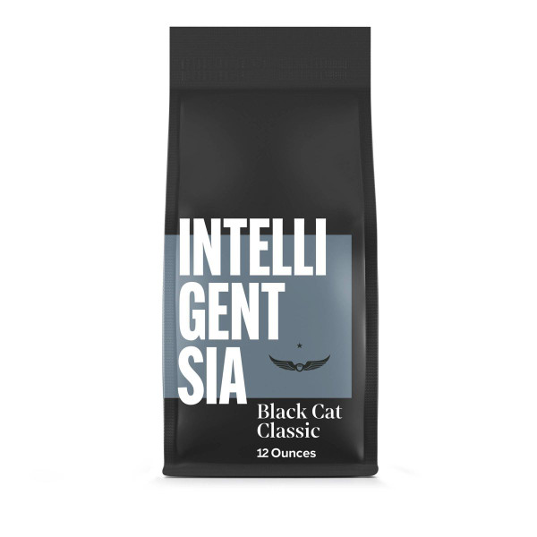 Intelligentsia 12 oz. Direct Trade Black Cat Classic Espresso Roast Light Roast Whole Bean Coffee