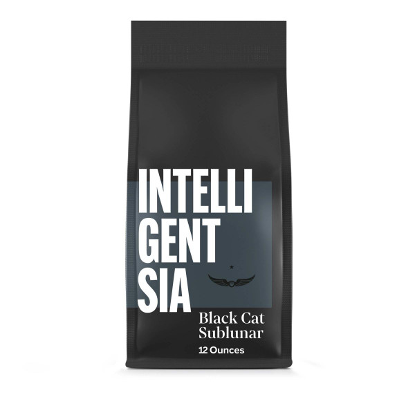 Intelligentsia 12 oz. Direct Trade Black Cat Sublunar Dark Espresso Roast Light Roast Whole Bean Coffee