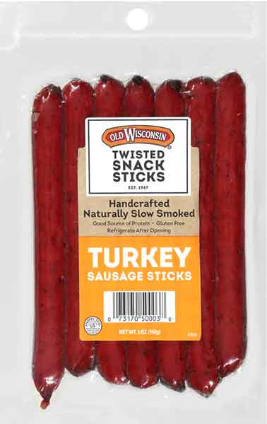 Old Wisconsin® 5 oz. Turkey Sausage Snack Sticks