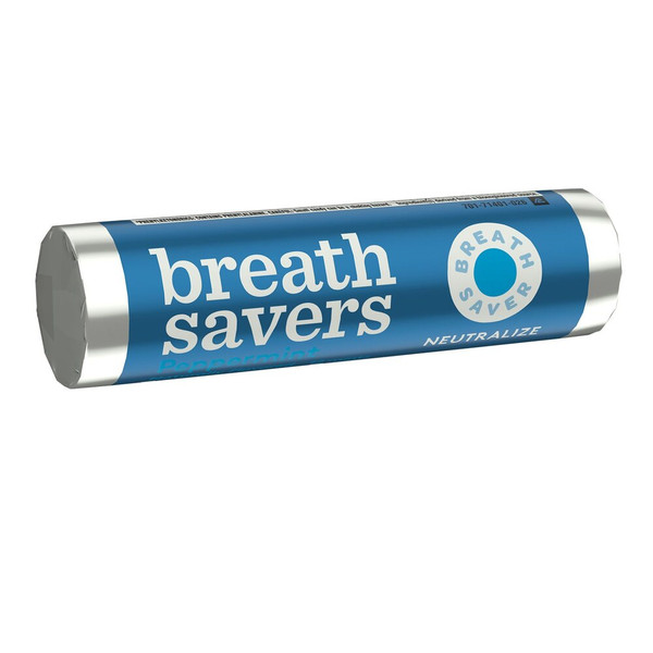 Breath Savers .75 oz. Peppermint Mints Roll