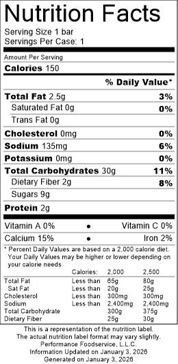 General Mills 1.42 oz. Cinnamon Toast Crunch Breakfast Cereal Bar