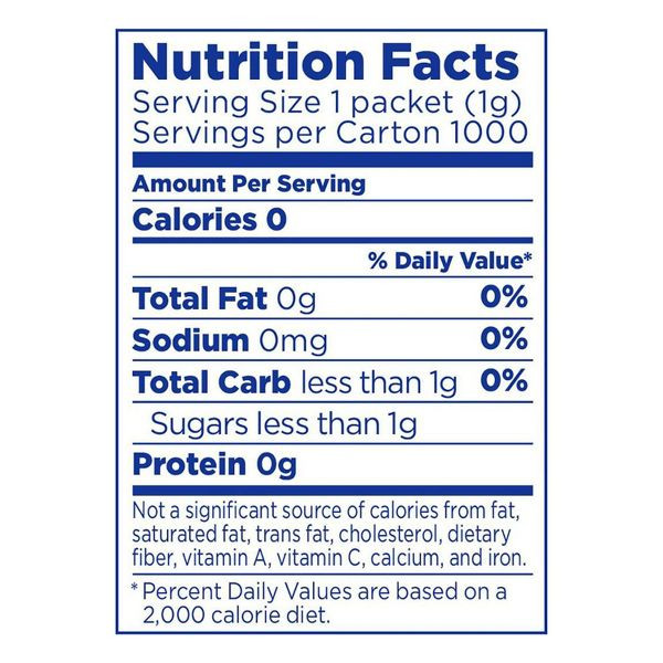 Equal® 4 oz. Zero Calorie Sweetener Packets (115 Packets)