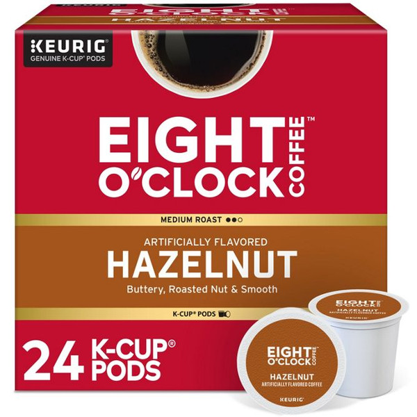 Eight O' Clock® Hazelnut Coffee K-Cups (24 Pack)