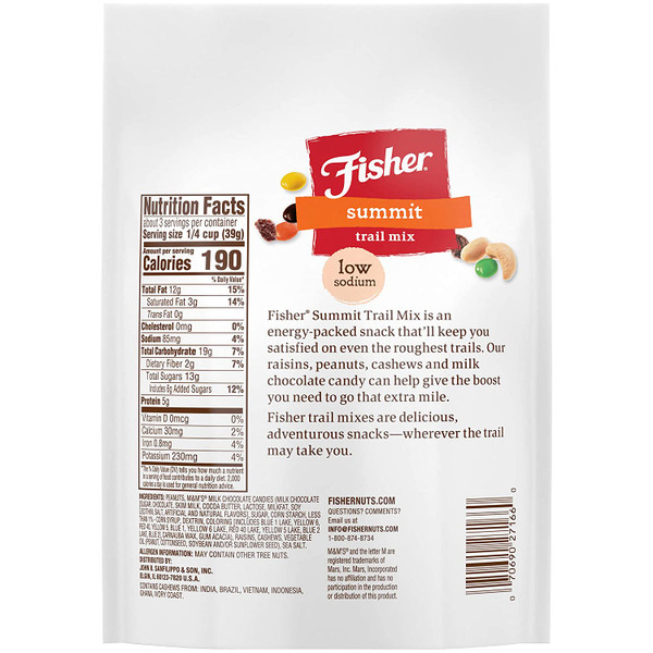 Fisher® 2 oz. Summit Trail Mix