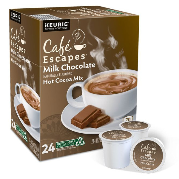 Café  Escape® Milk Chocolate Hot Cocoa (24 Pack)