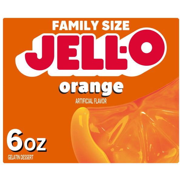 JELL-O 6 oz. Orange Gelatin Dessert Mix
