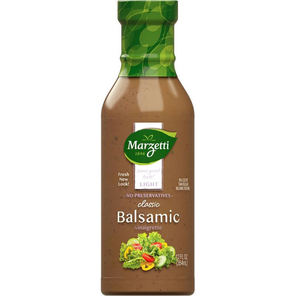 Marzetti 12 fl. oz. Light Balsamic Vinaigrette Salad Dressing