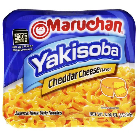 Maruchan 4 oz. Yakisoba Cheddar Cheese Flavor Noodles