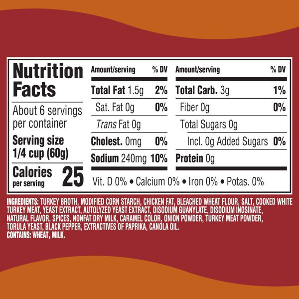 Heinz® 12 oz. Home Style Roasted Turkey Gravy