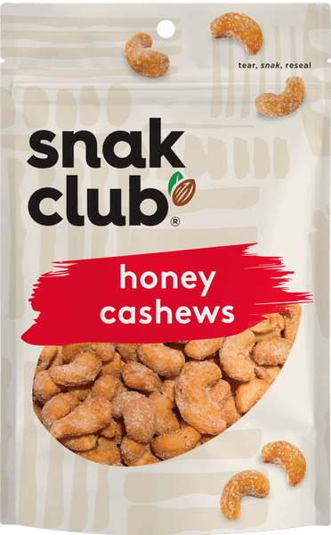 Snak Club® 2.5 oz. Honey Cashews