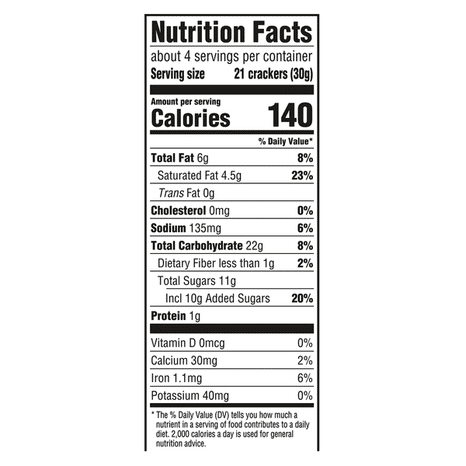 Ritz® 4 oz. Drizzled Fudge Minis Crackers