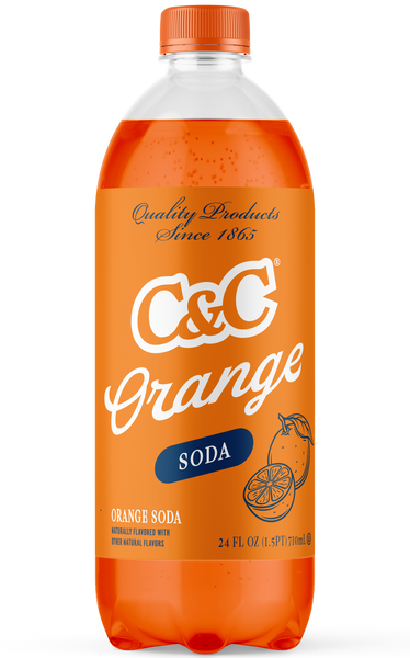 C&C® 24 fl. oz. Orange Soda