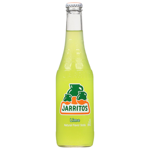 Jarritos 12.5 fl. oz. Lime Natural Flavored Soda