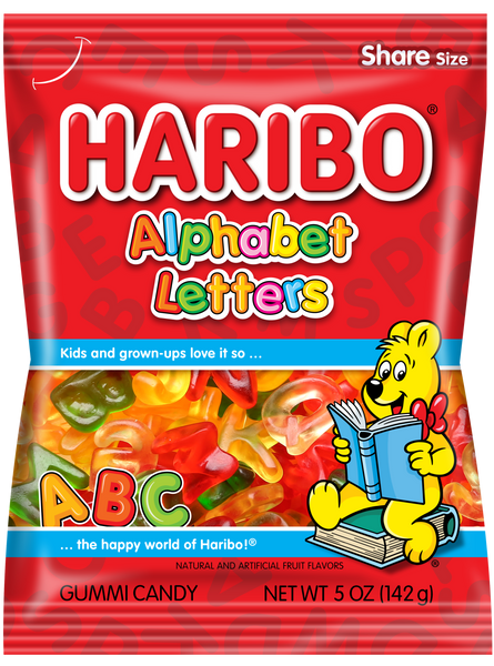HARIBO® 5 oz. Alphabet Letters