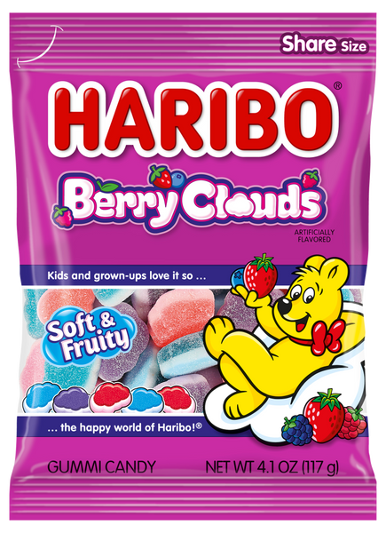 HARIBO® 4 oz. Berry Clouds