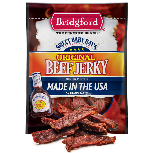 Bridgford’s® 3.25 oz. Sweet Baby Ray’s® Original Beef jerky