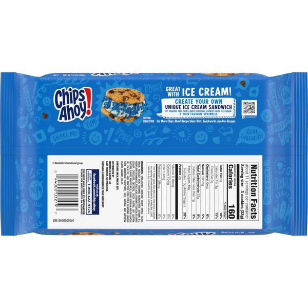 Chips Ahoy! 13 oz. Original Chocolate Chip Cookies