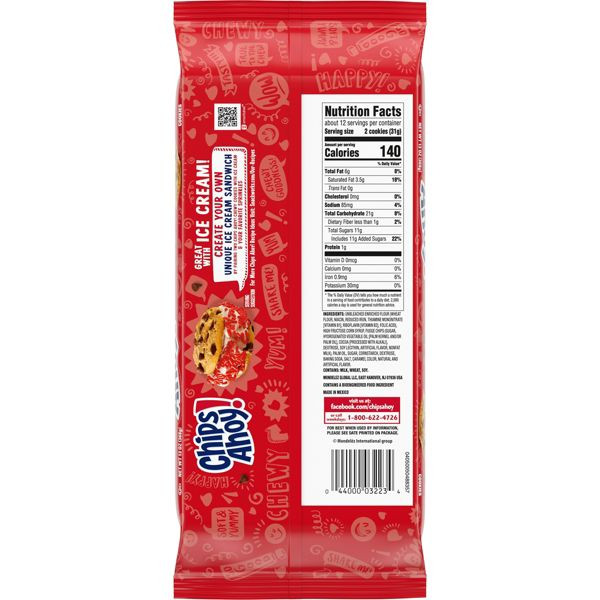 Chips Ahoy! 13 oz. Chewy Chocolate Chip Cookies
