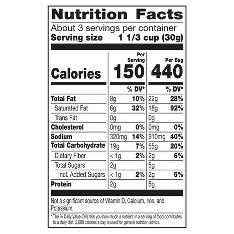 Bugles 3 oz. Nacho Cheese Flavor Crispy Corn Snacks