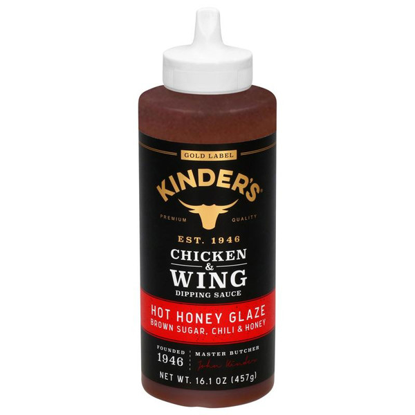 Kinder's® 16.1 oz. Hot Honey Glaze Chicken & Wing Dipping Sauce
