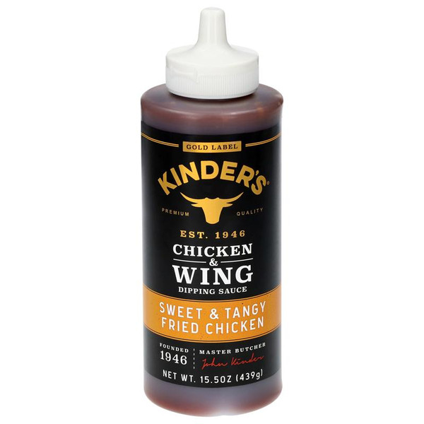 Kinder's® 15.5 oz. Sweet & Tangy Fried Chicken Wing Dipping Sauce