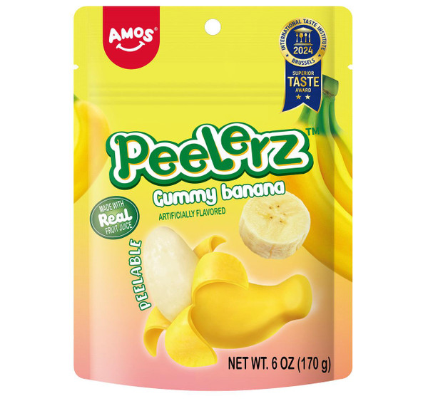 Amos 6 oz. Peelerz Banana Gummy Candy