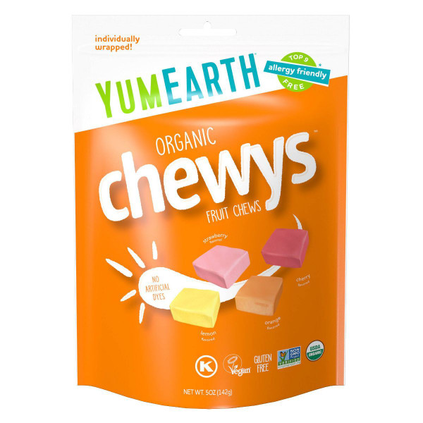 YumEarth 5 oz. Organics Chewys Fruit Chew Candy