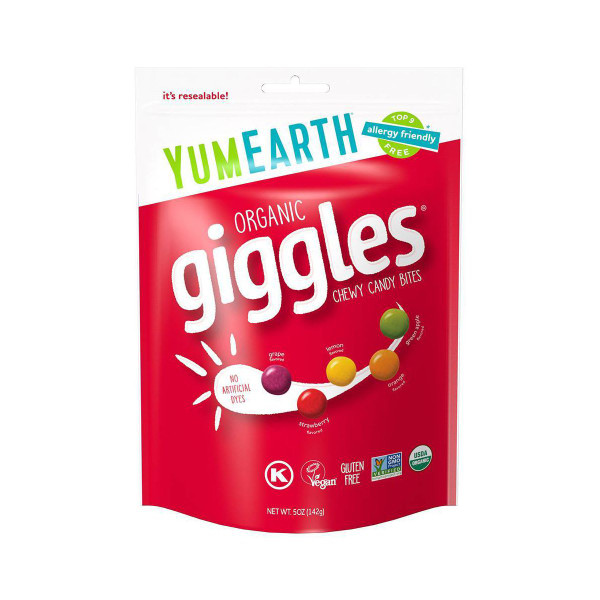 YumEarth 5 oz. Organics Giggles Chew Candy Bites