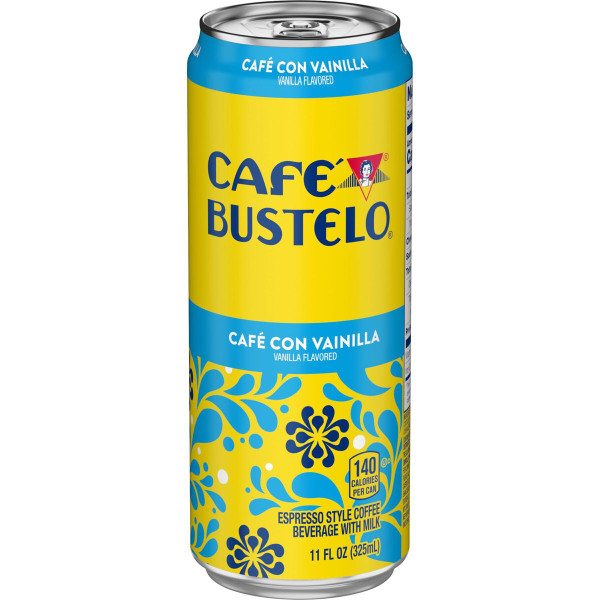 Café Bustelo® 11 fl. oz. Café Con Vainilla Espresso Style Beverage w/ Milk